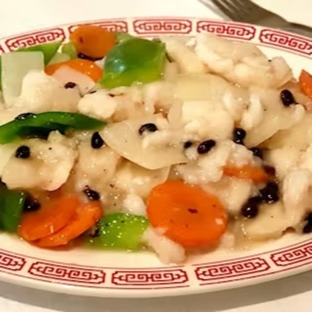 Fillet of Fish In Black Bean Sauce / 豆鼓魚片.