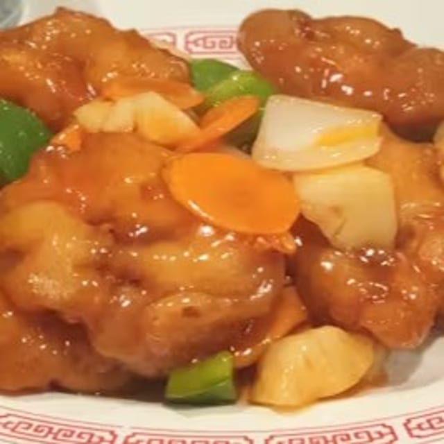 Sweet & Sour Prawns / 甜酸蝦.