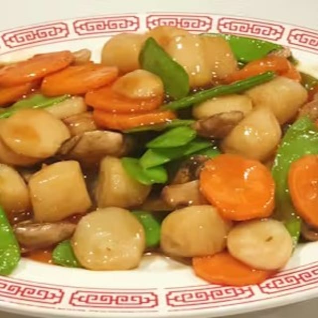 Scallops Sautéed / 清炒干貝.