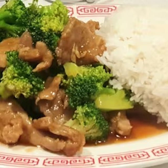 Lunch #5 Broccoli Beef / 午餐 芥蘭牛肉飯.