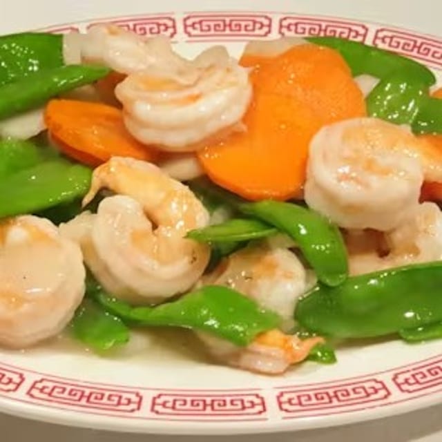 Snow Peas Prawns / 雪豆蝦仁.
