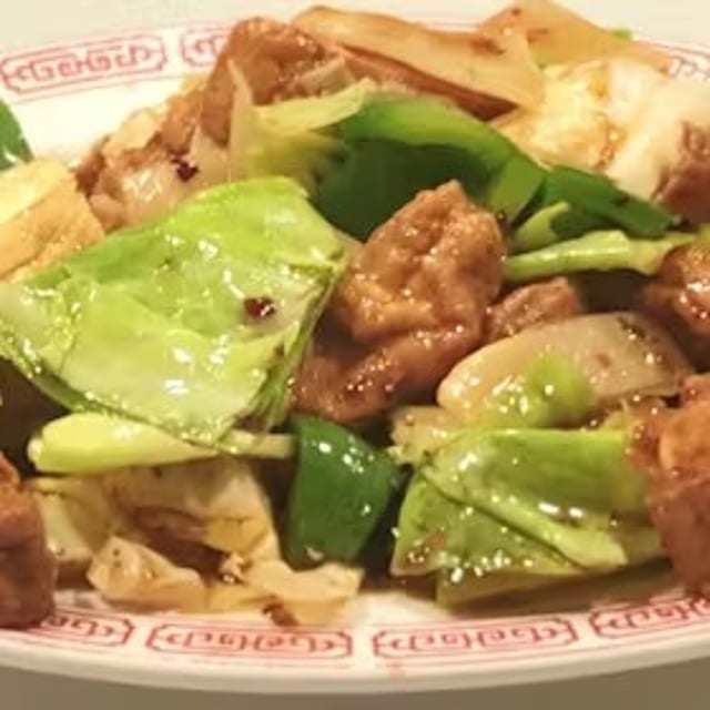 Twice Cooked Tofu / 回鍋豆腐.