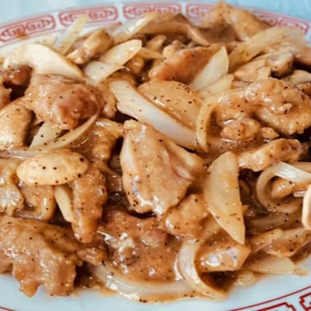 Black Pepper Beef / 黑椒牛肉.