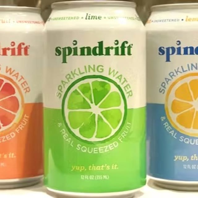 Spindrift Sparkling Water.