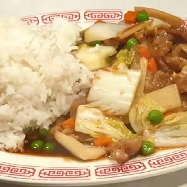 Lunch #7 Oyster Sauce Beef / 午餐 蠔油牛肉飯.