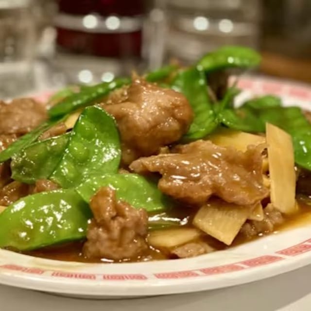 Snow Peas Beef / 雪豆牛肉.