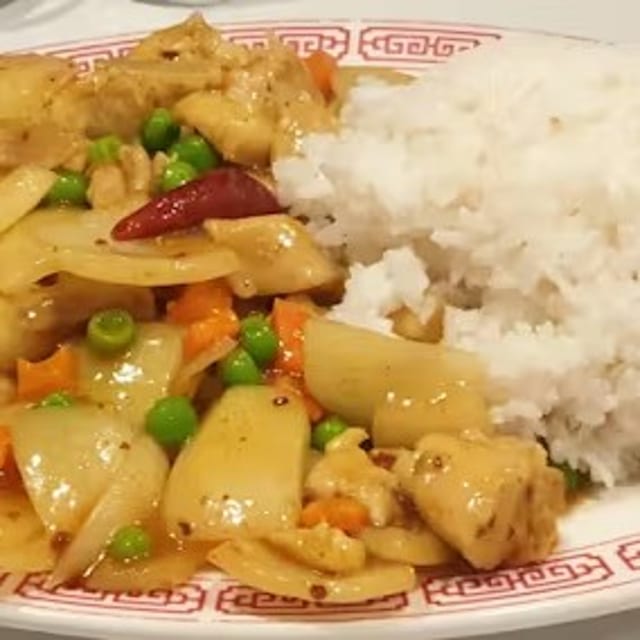 Lunch #6 Curry Chicken / 午餐 咖喱雞飯.